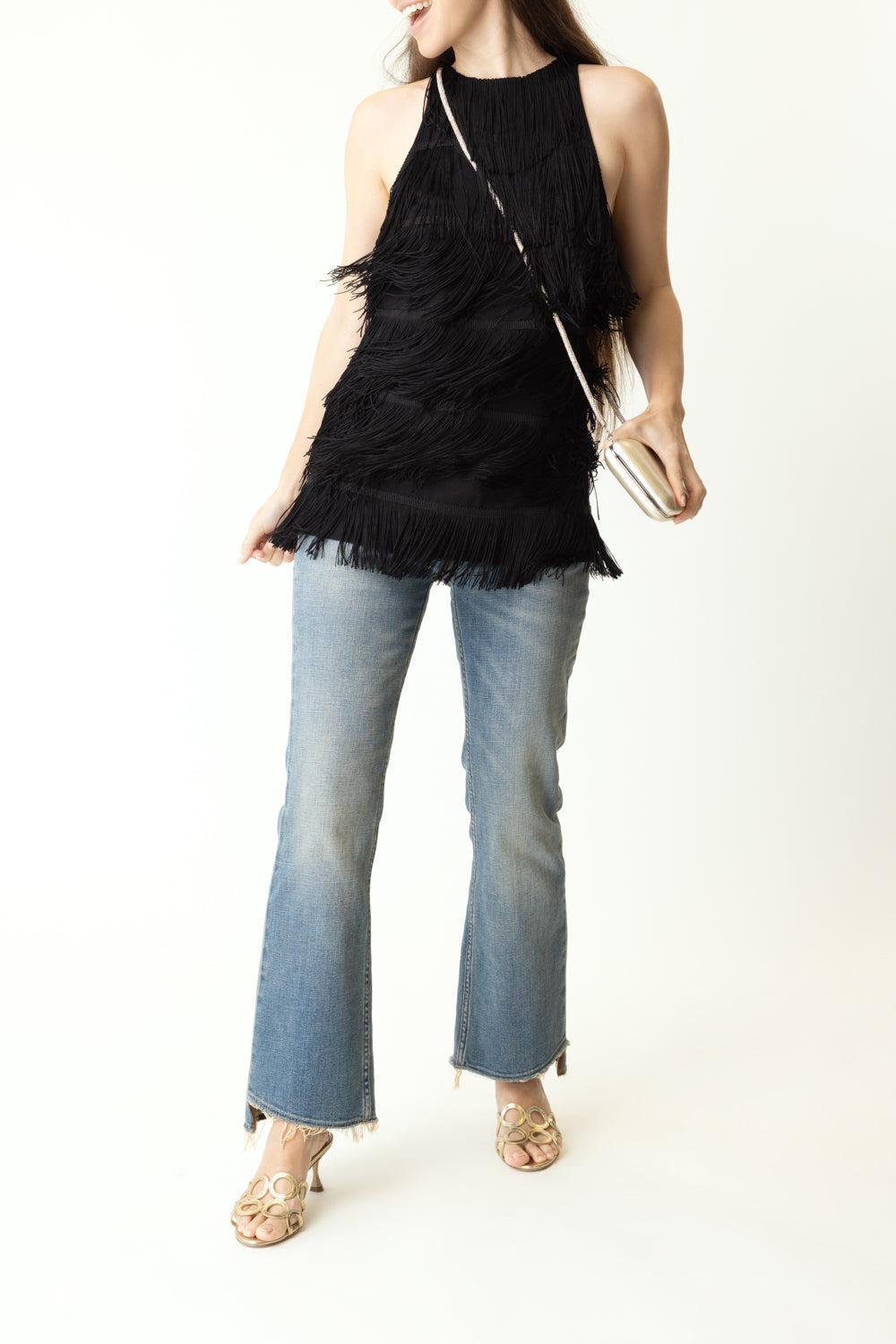 Punto Milano Tank-PURE BLK-1-CLOTHINGTOPTANK-DOROTHEE SCHUMACHER