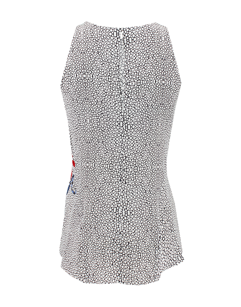 DOROTHEE SCHUMACHER-Sleeveless Floral Embroidered Top-