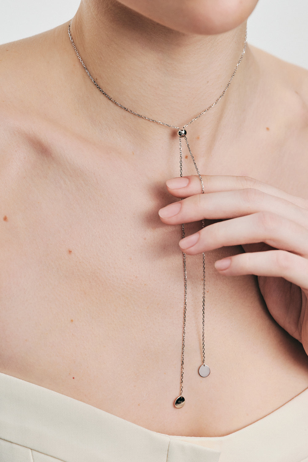 Flat Tie Necklace