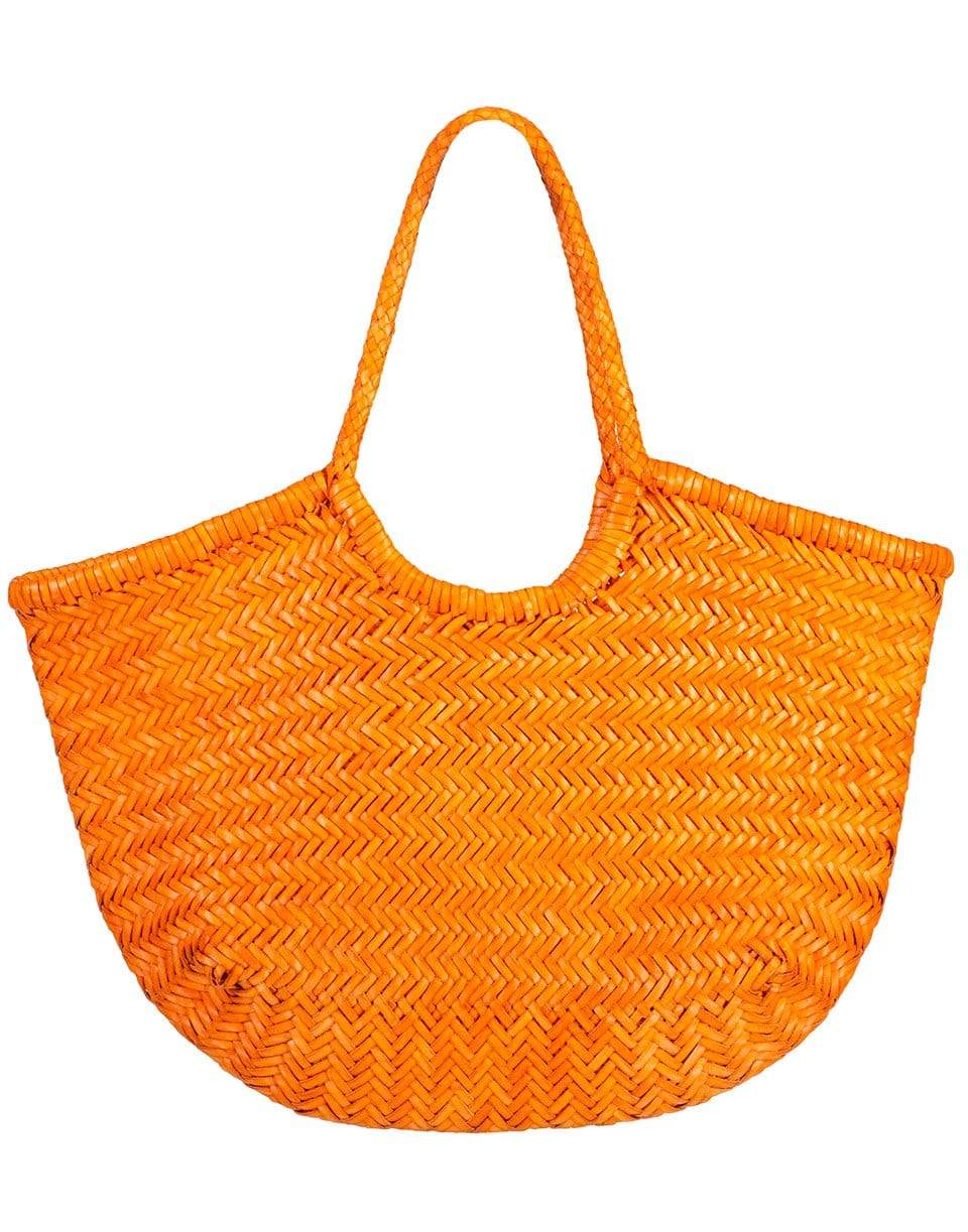 DRAGON DIFFUSION-Nantucket Basket Bag - Orange-ORANGE