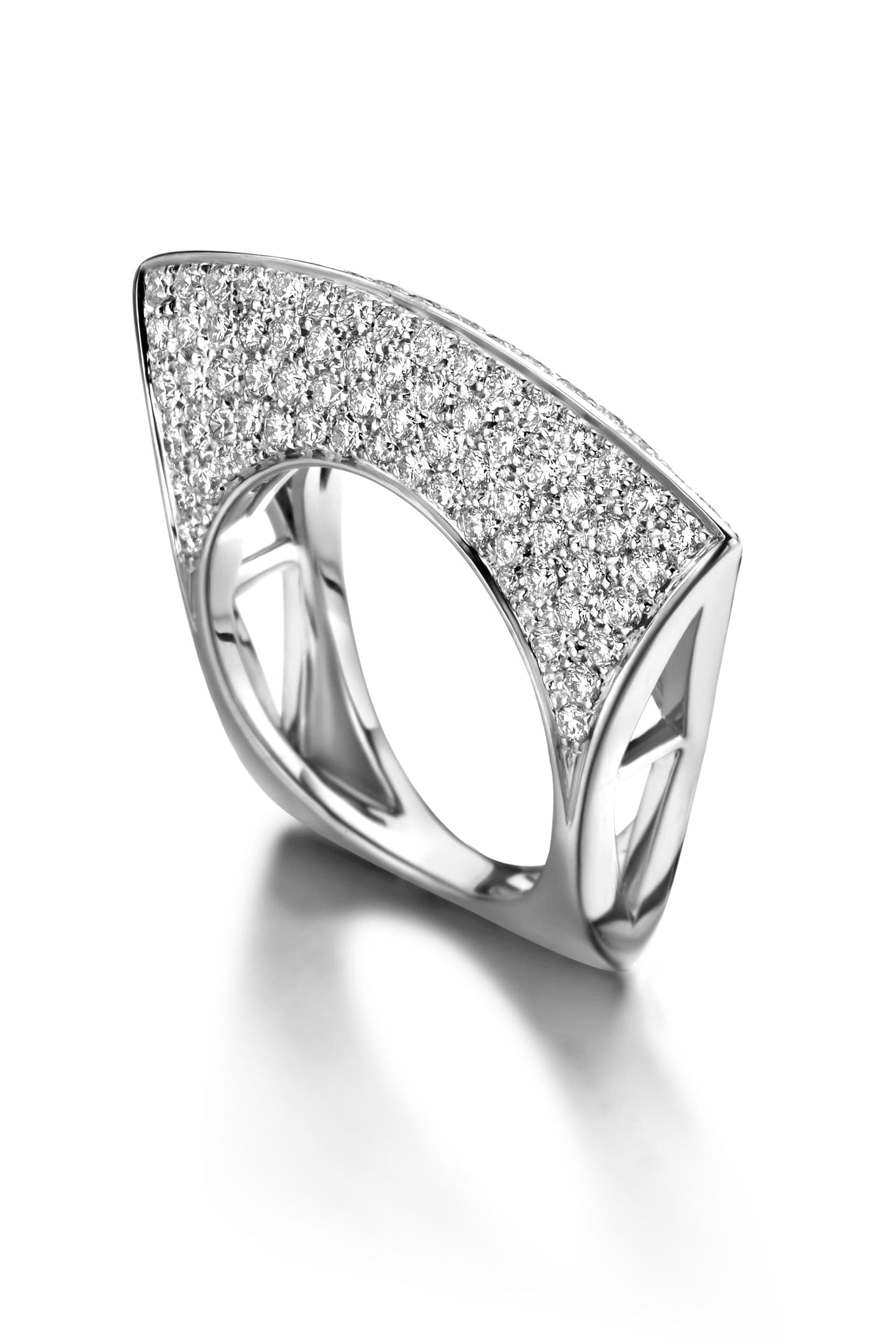 DRIES CRIEL-Diamond Lotus Ring-
