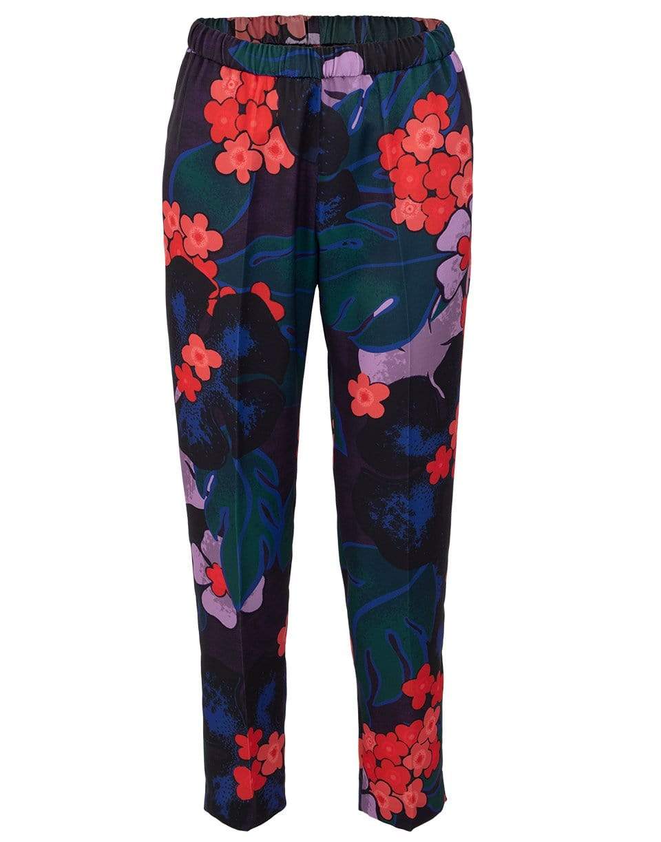 DRIES VAN NOTEN-Palmira Floral Print Pant-