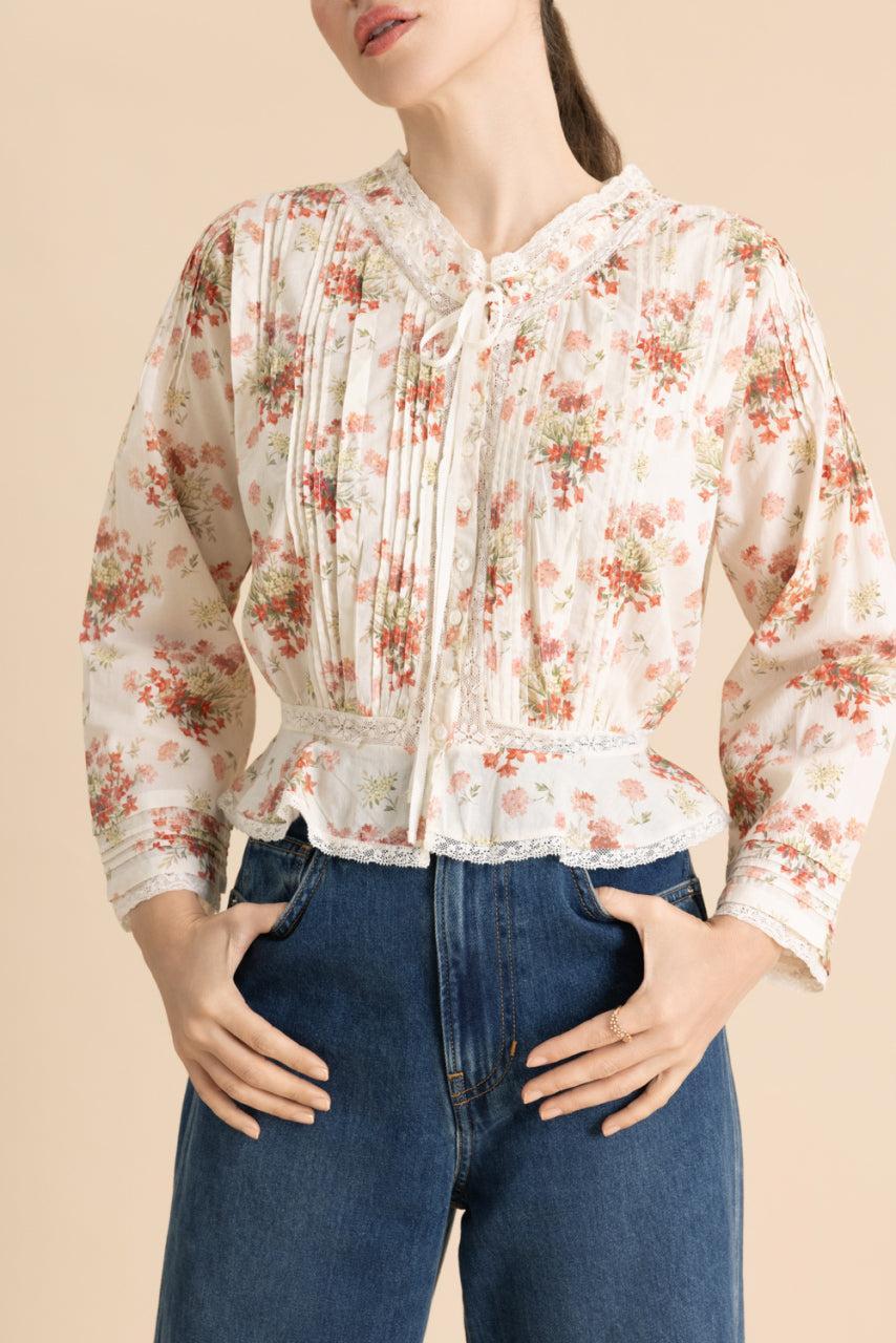 Hillock Top-FLORAL-XS-CLOTHINGTOPBLOUSE-DOEN