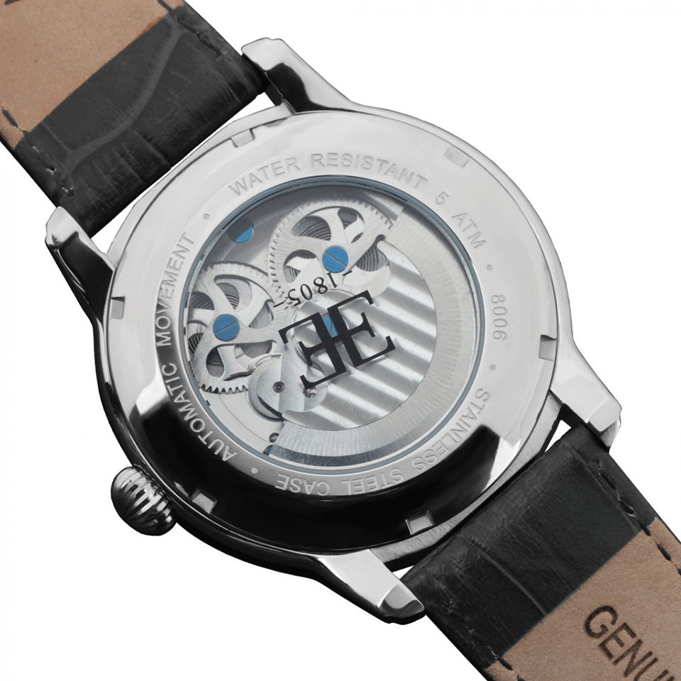 EARNSHAW WATCHES-Longitude Watch-BLACK