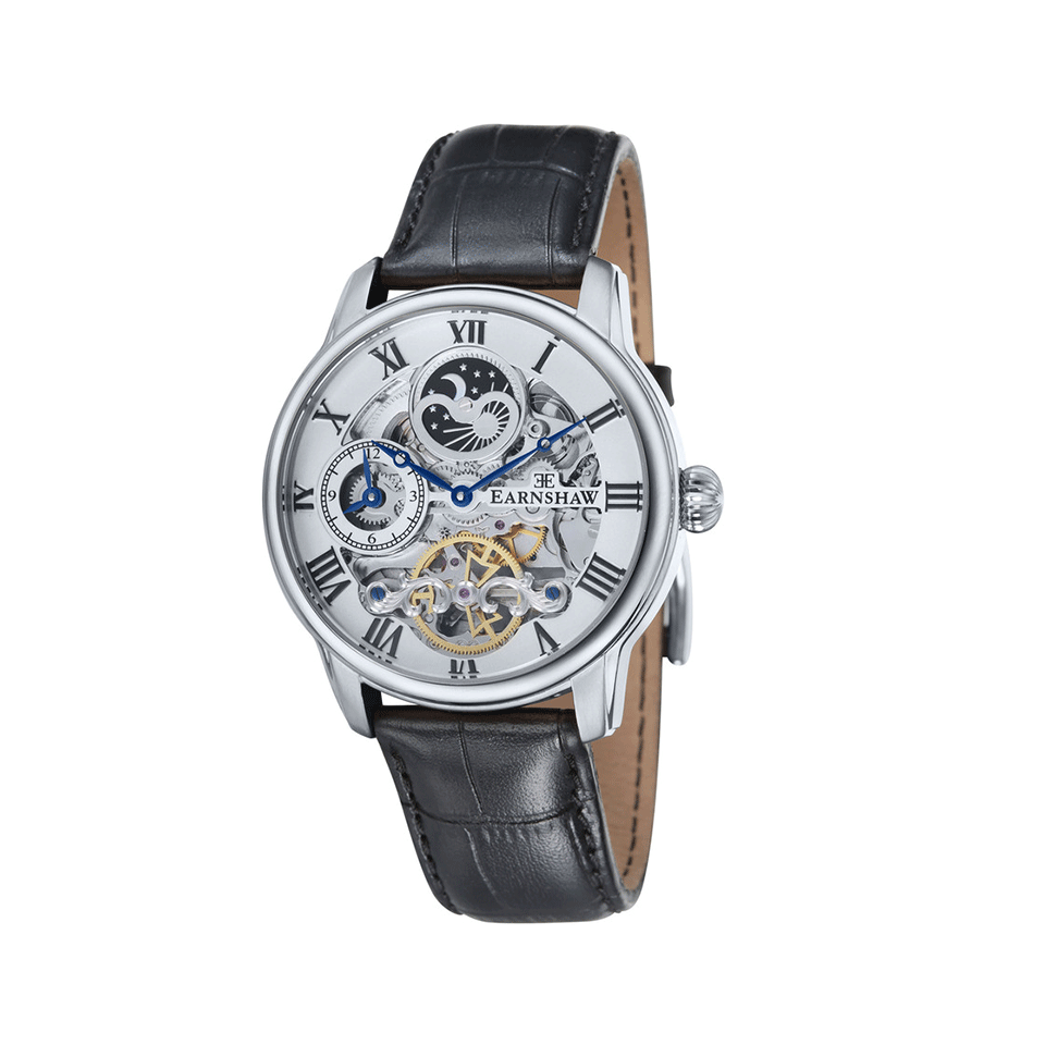 EARNSHAW WATCHES-Longitude Watch-BLACK