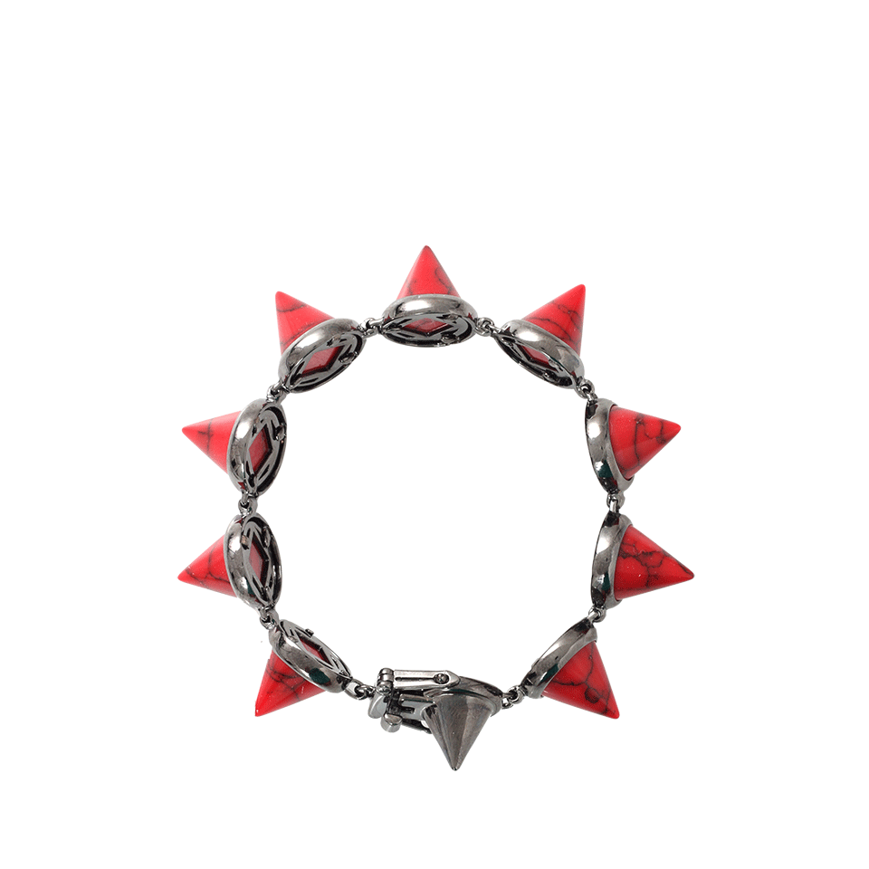 EDDIE BORGO-Gemstone Cone Bracelet-GM/CRL