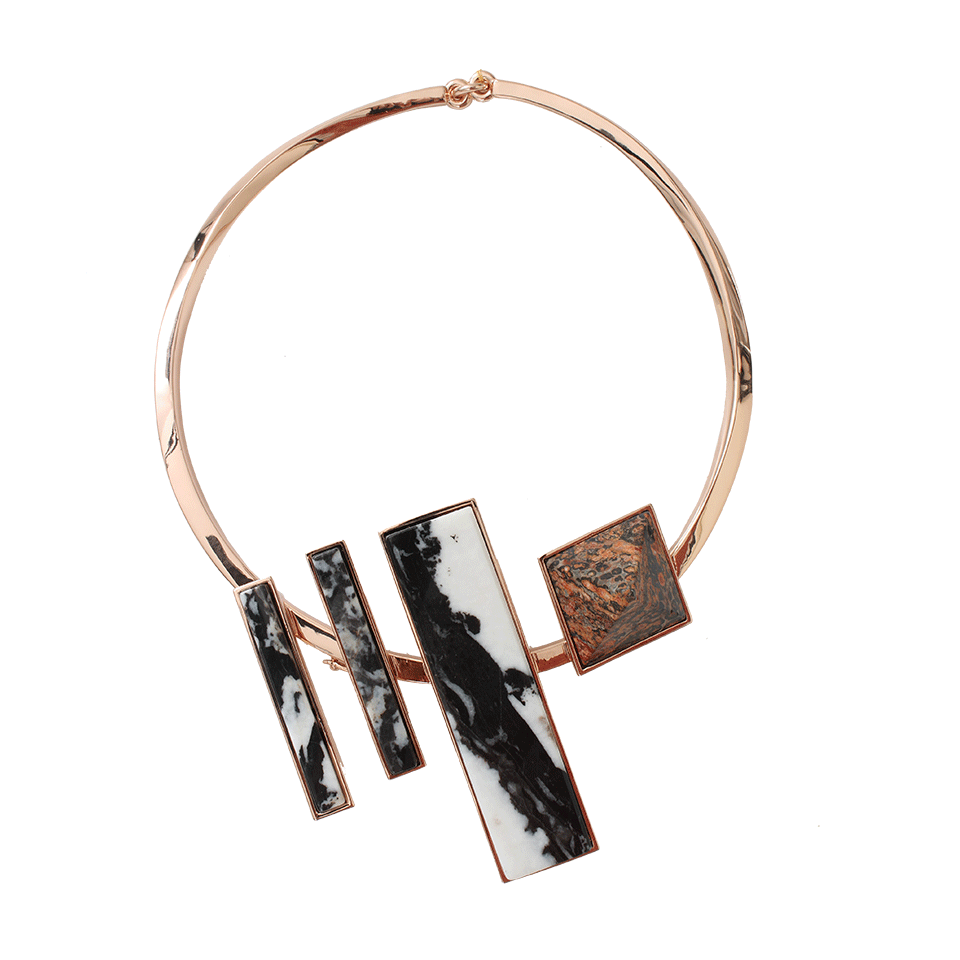 EDDIE BORGO-Composition Collar-RSE/GLD