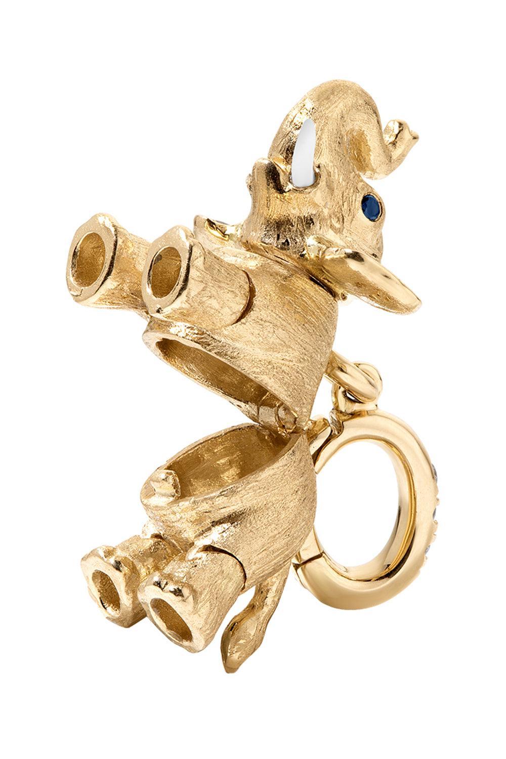 Ellie Elephant Pendant-YELLOW GOLD-JEWELRYFINE JEWELPENDANT-EDEN PRESLEY