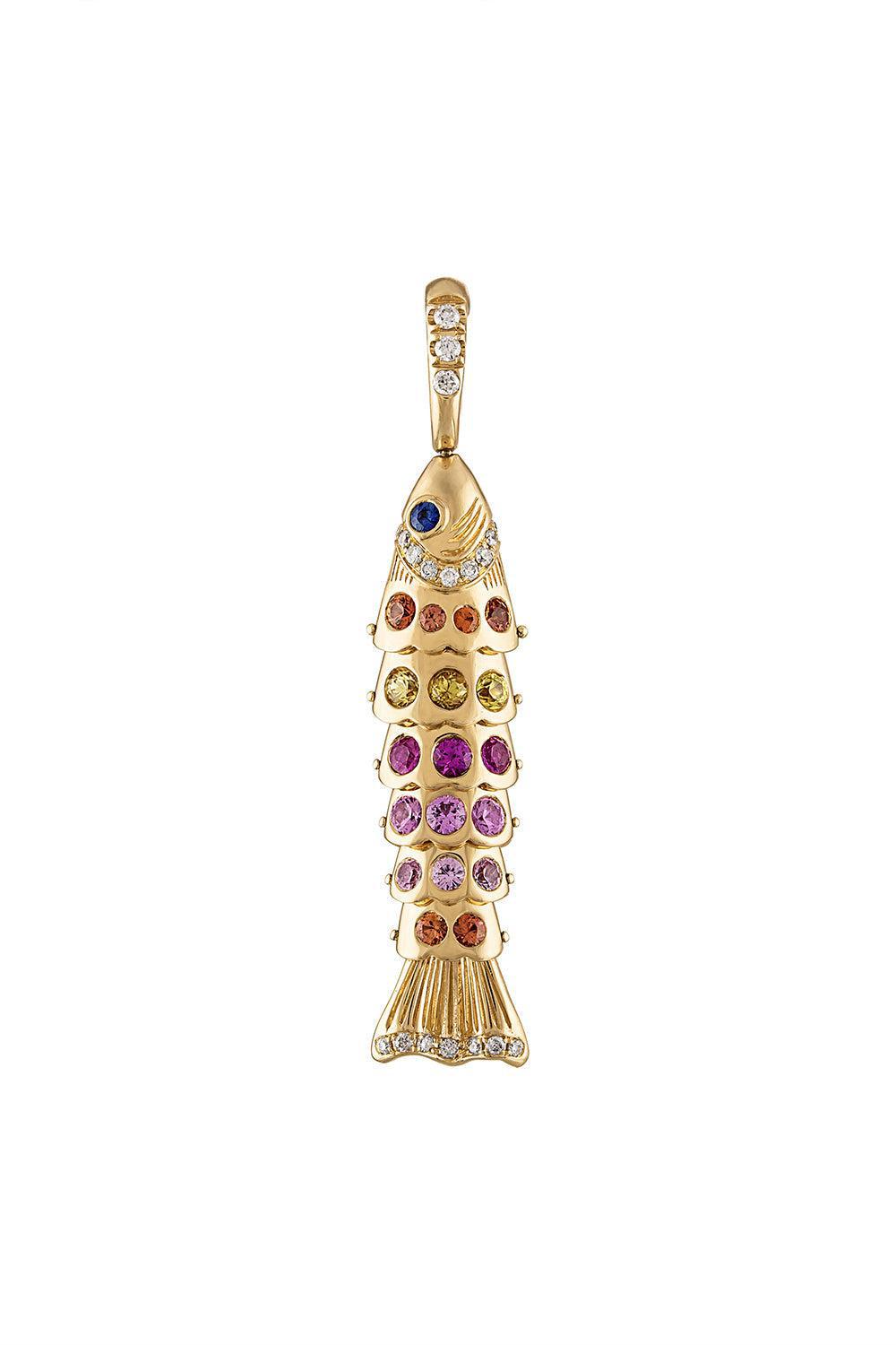 Small Swedish Fish Pendant-YELLOW GOLD-SML-JEWELRYFINE JEWELPENDANT-EDEN PRESLEY