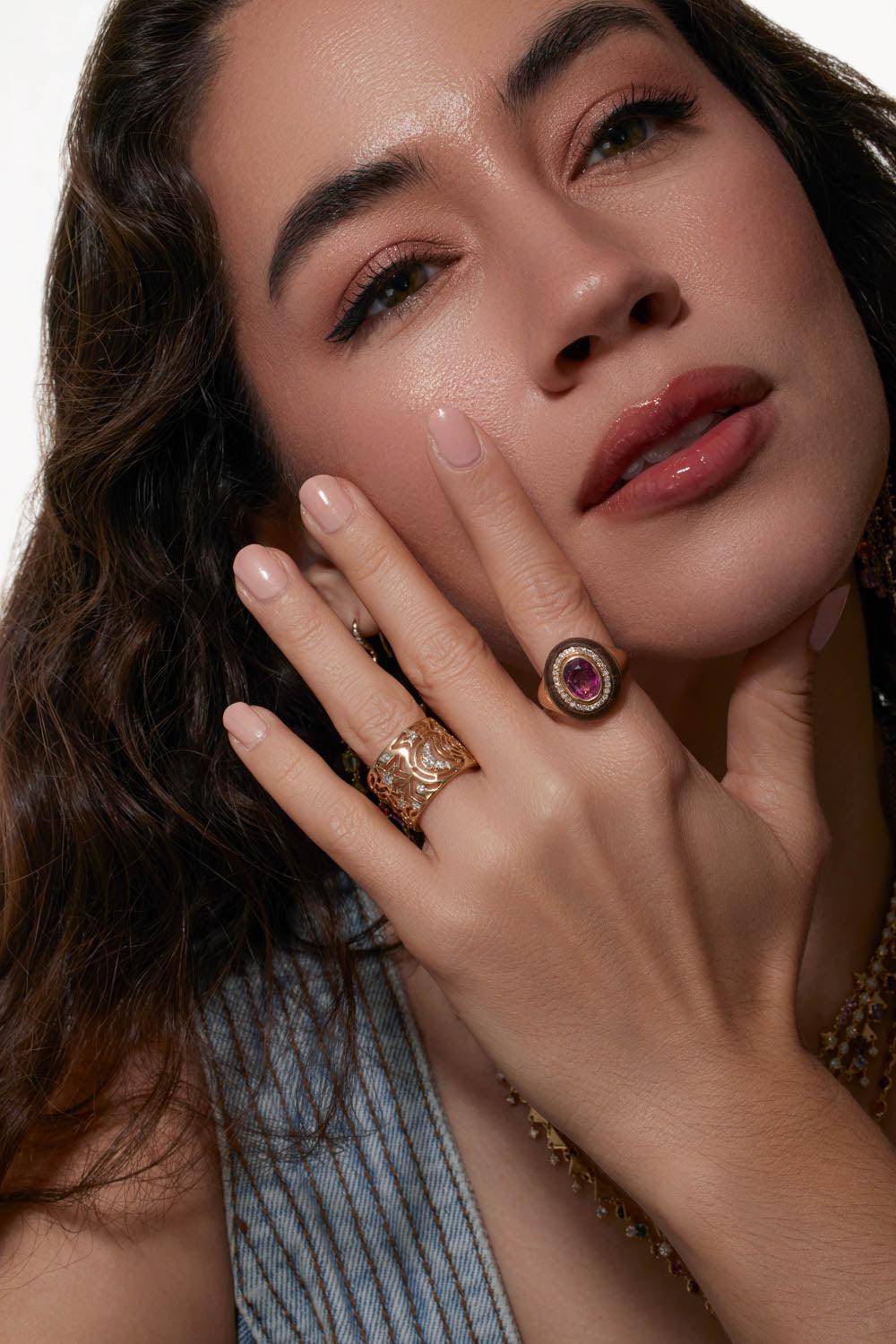 Knock On Wood Wisdom Ring-YELLOW GOLD-7-JEWELRYFINE JEWELRING-EDEN PRESLEY