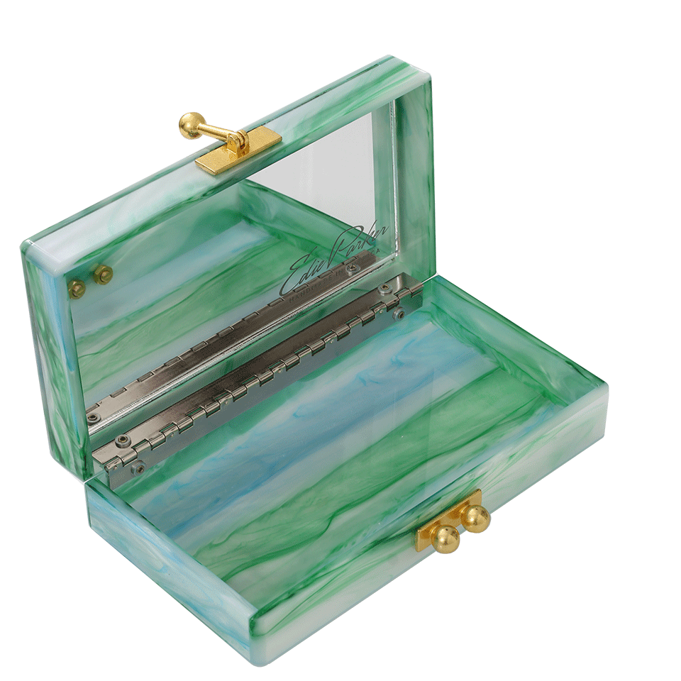 EDIE PARKER-Jean Embroidery Inlay-GRN/TIE