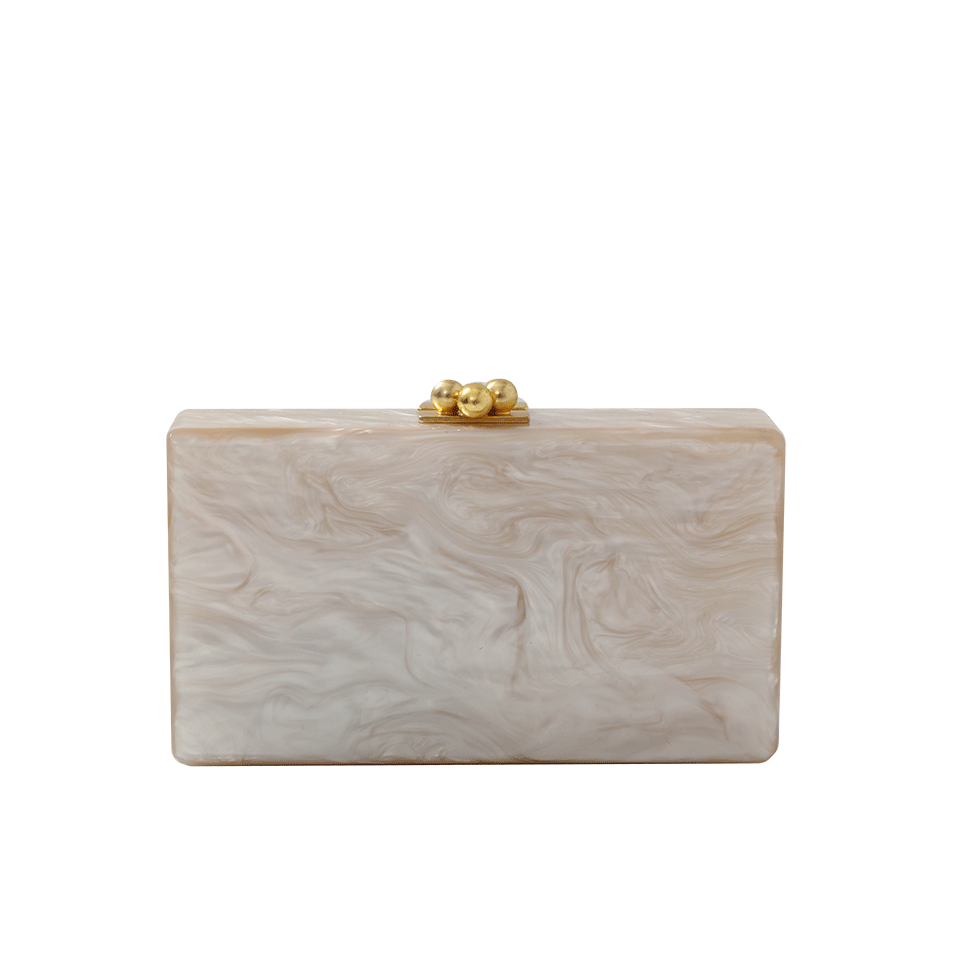 EDIE PARKER-Jean Beckoning Cat Clutch-NUDE