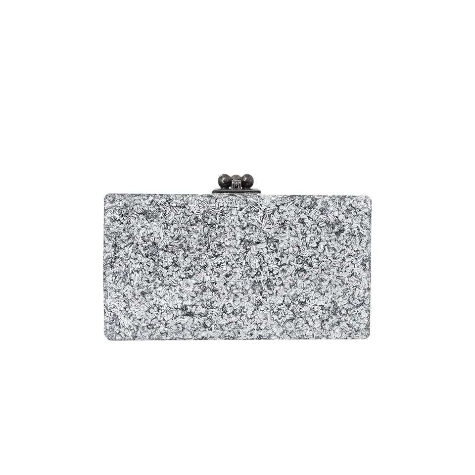 EDIE PARKER-Jean Solid Clutch-SILVER