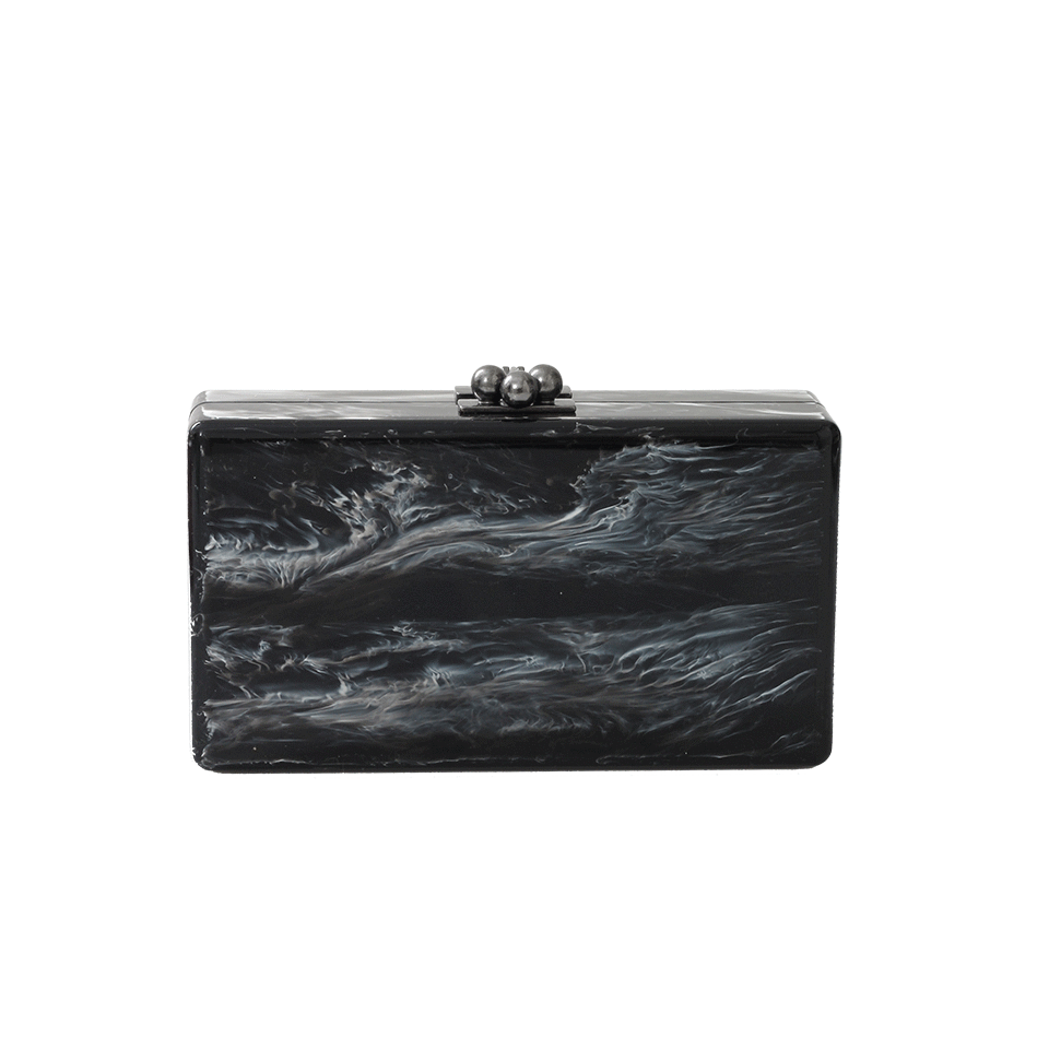 EDIE PARKER-Jean Whale Tail Clutch-VNTN/CLR