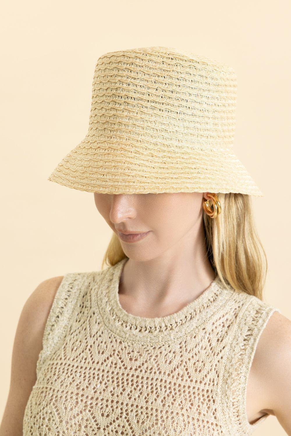 Bucket Hat-IVORY-56-ACCESSORIEHEADWEAR-ELEVENTY