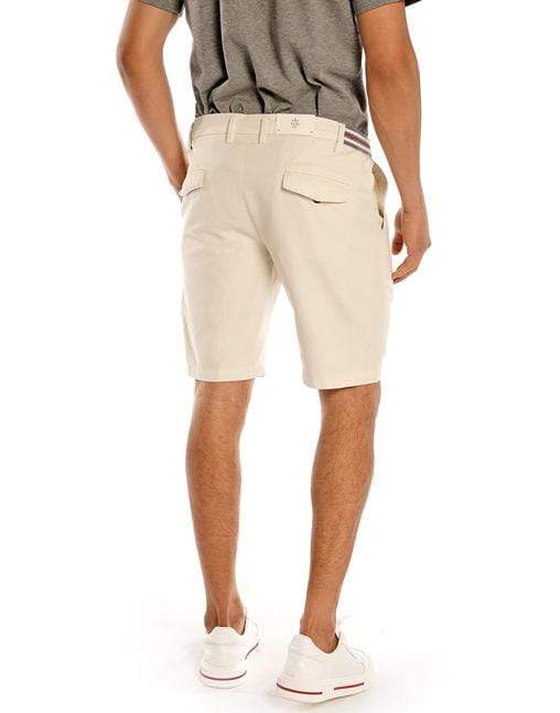 ELEVENTY-Avorio Bermuda Jogger-