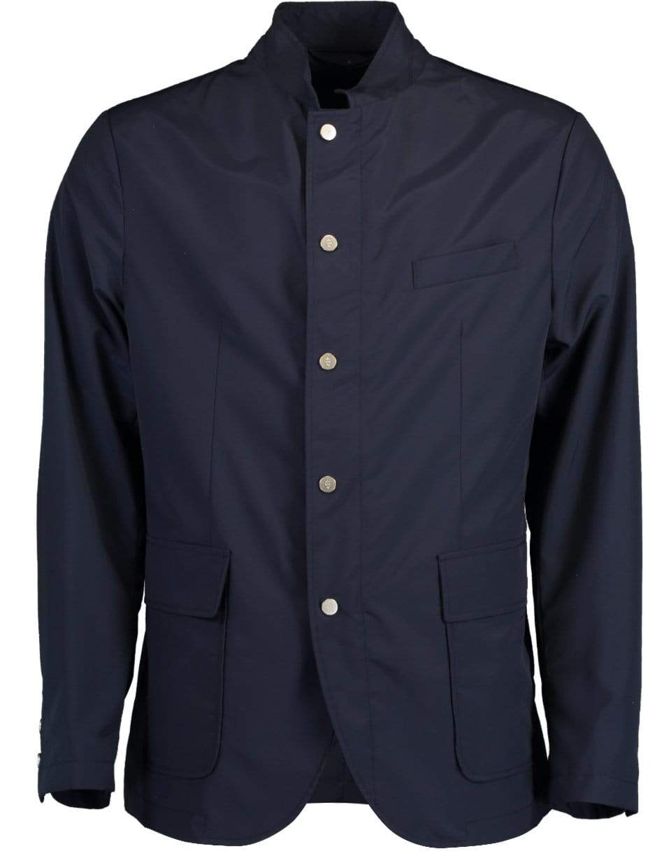 ELEVENTY-Blue Loro Piana Hybrid Jacket-
