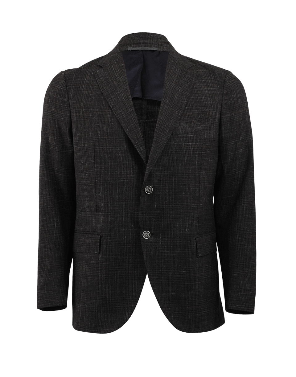 ELEVENTY-Plaid Summer Weight Jacket-