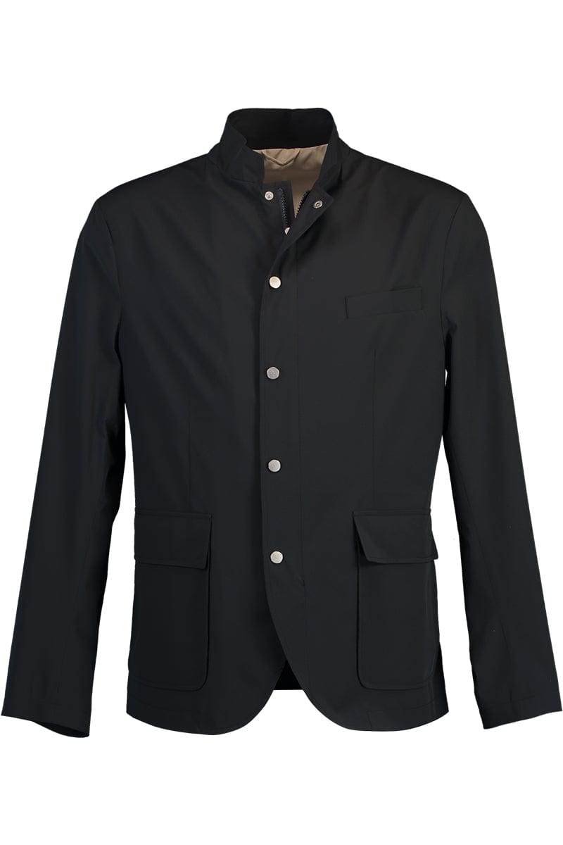 ELEVENTY-Windbreaker Jacket - Blue-