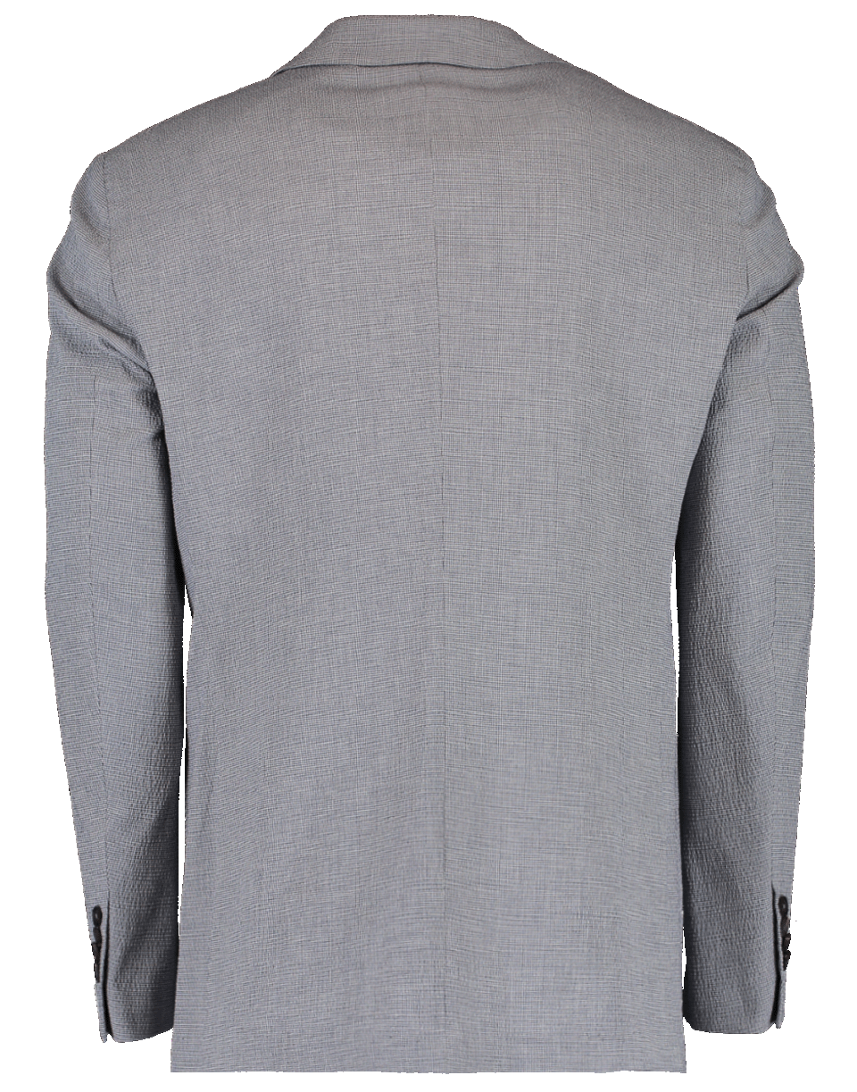 ELEVENTY-Seersucket Jersey Jacket-