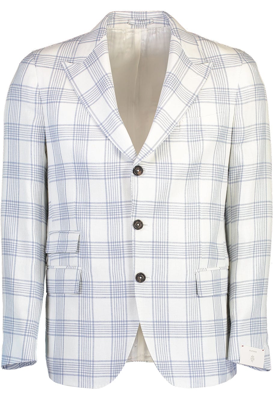 ELEVENTY-Single Breasted Jacket - Denim-