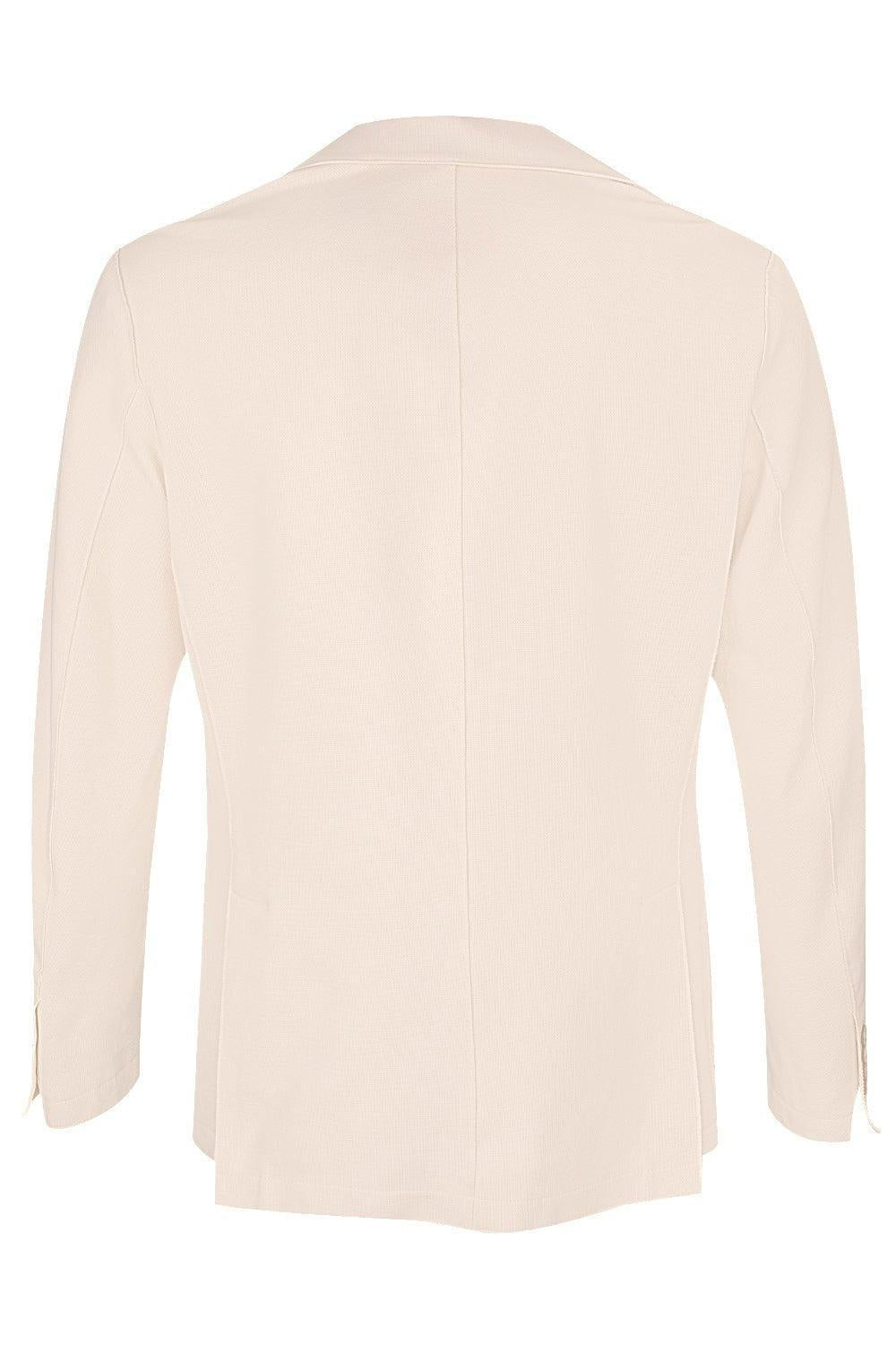 ELEVENTY-Single Breasted Raw-Cut Jacket-