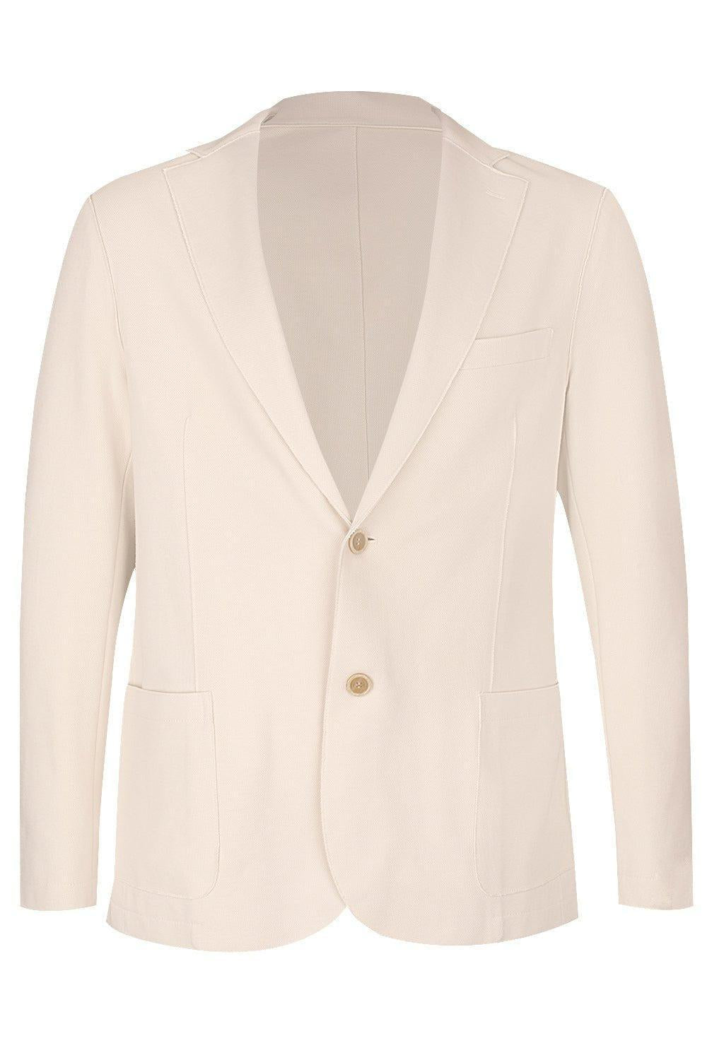 ELEVENTY-Single Breasted Raw-Cut Jacket-
