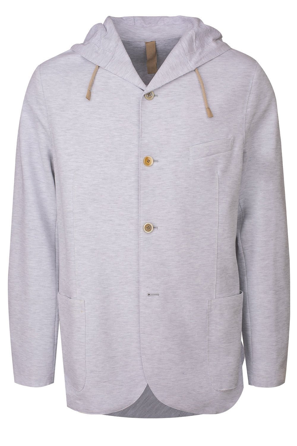 ELEVENTY-Hooded Jacket - Gray-