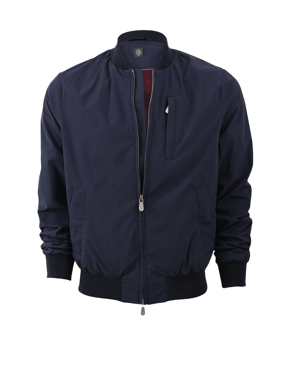 ELEVENTY-Nylon Bomber Jacket-
