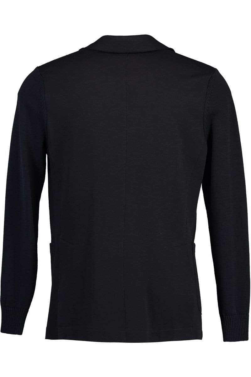 ELEVENTY-Classic Two Button Blazer - Navy-