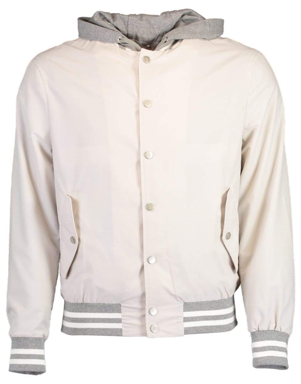 ELEVENTY-Loro Pianna Rain System Bomber Jacket - Sabbia-