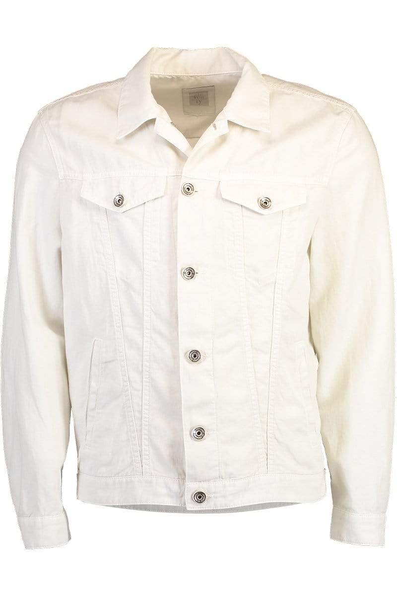 ELEVENTY-Denim Button Up Jacket-