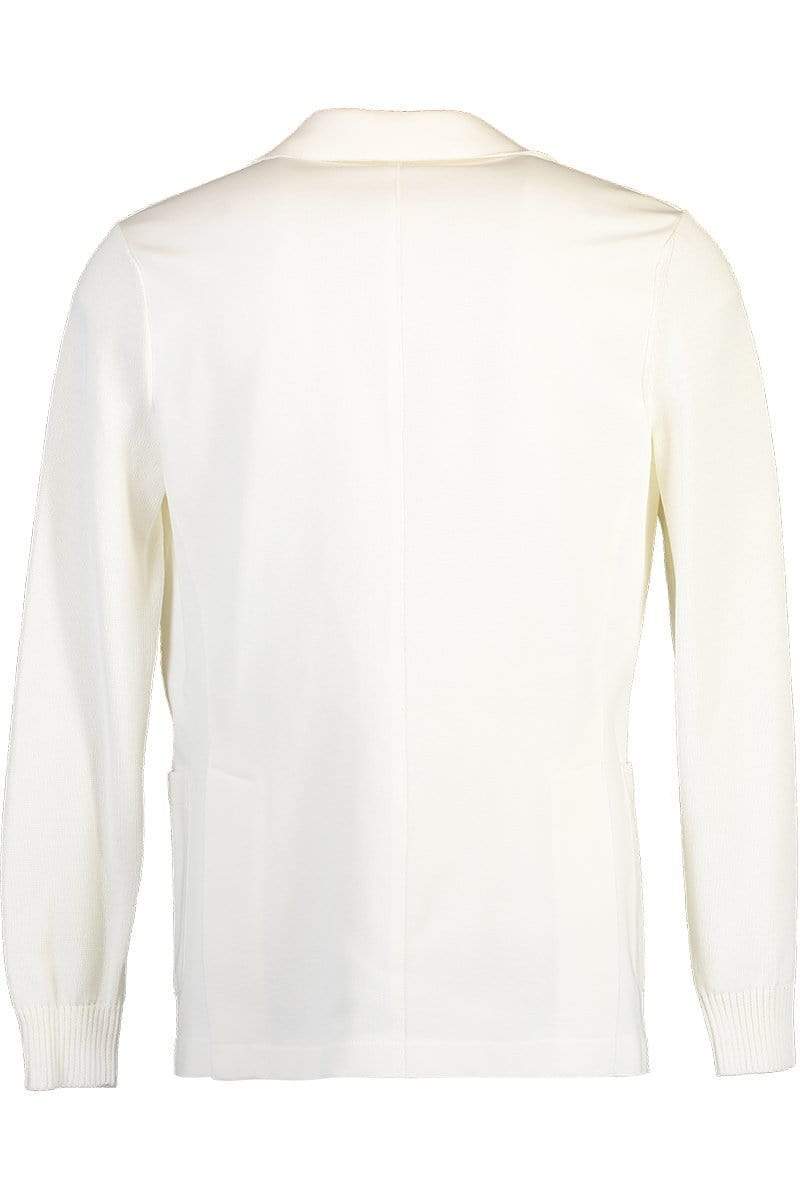 ELEVENTY-Classic Two Button Blazer - White-