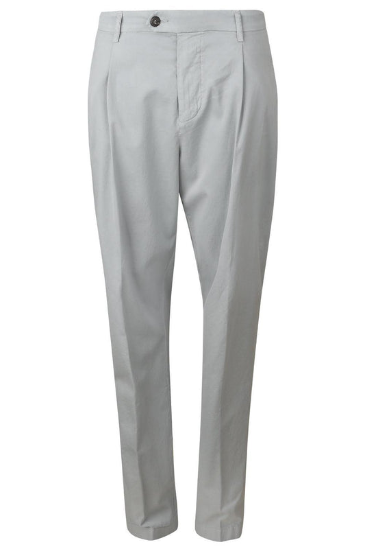 Pleated Trouser - Zucchero-BLUE-30-MENSCLOTHINGPANTS-ELEVENTY