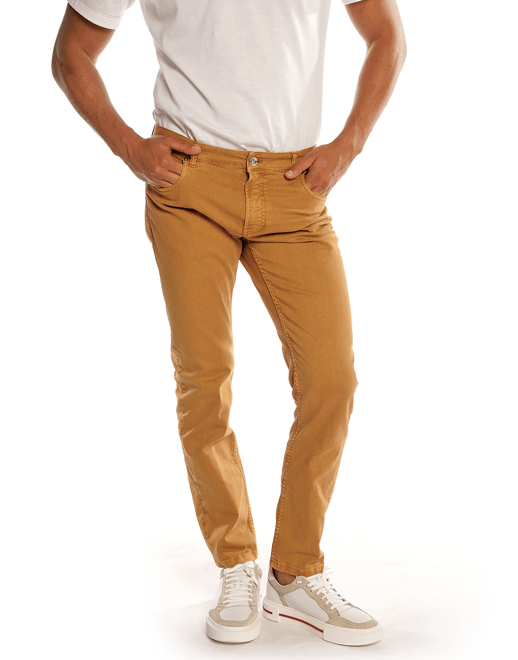 ELEVENTY-Cammelo Five Pocket Pant-