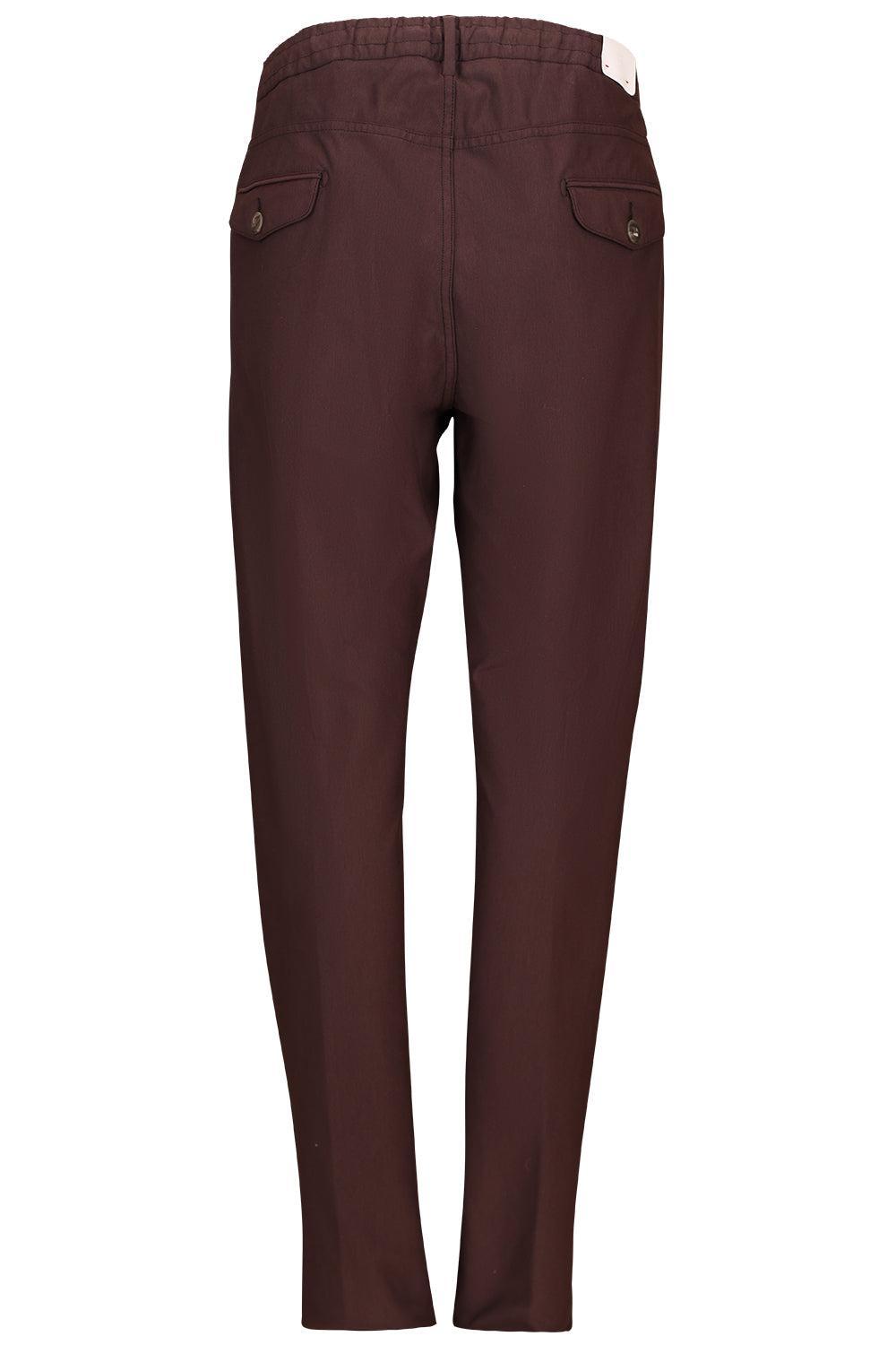  Jogger Pant - Burgundy-RED-40-MENSCLOTHINGPANTS-ELEVENTY 