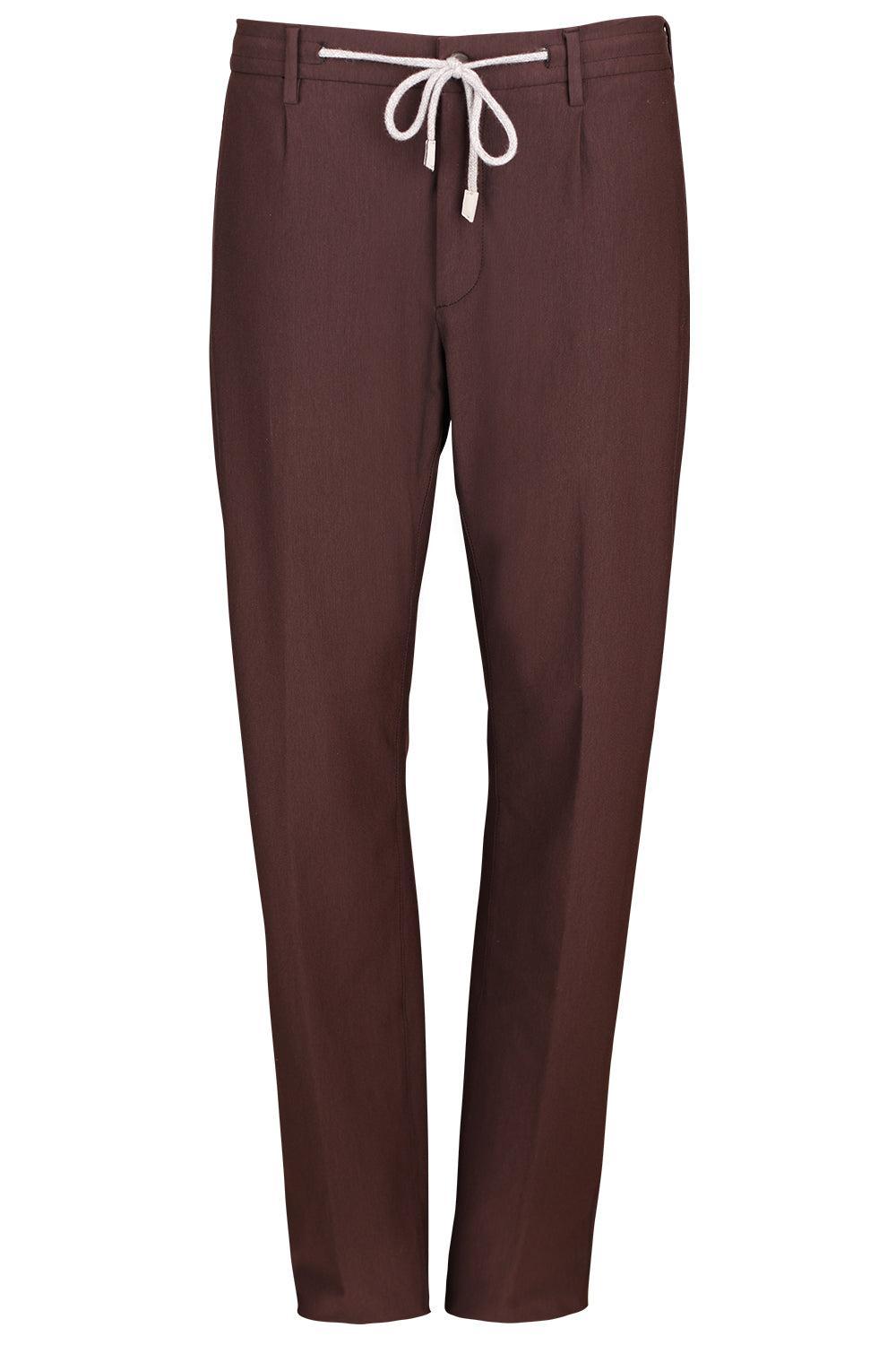  Jogger Pant - Burgundy-RED-40-MENSCLOTHINGPANTS-ELEVENTY 