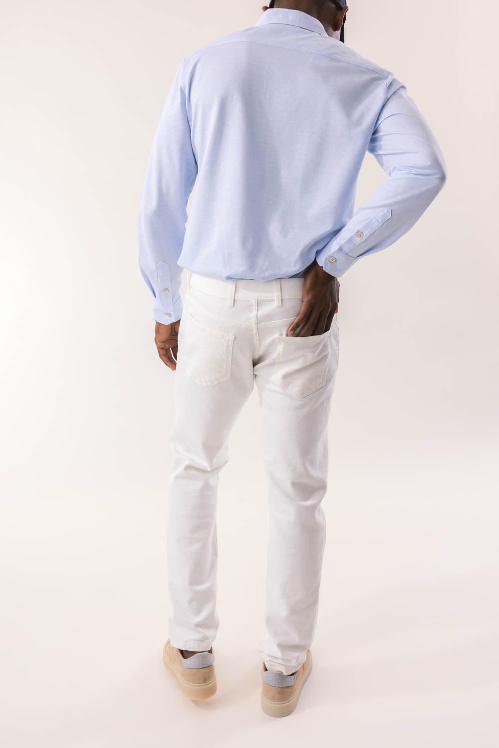 ELEVENTY-5 Pocket Pant - White-