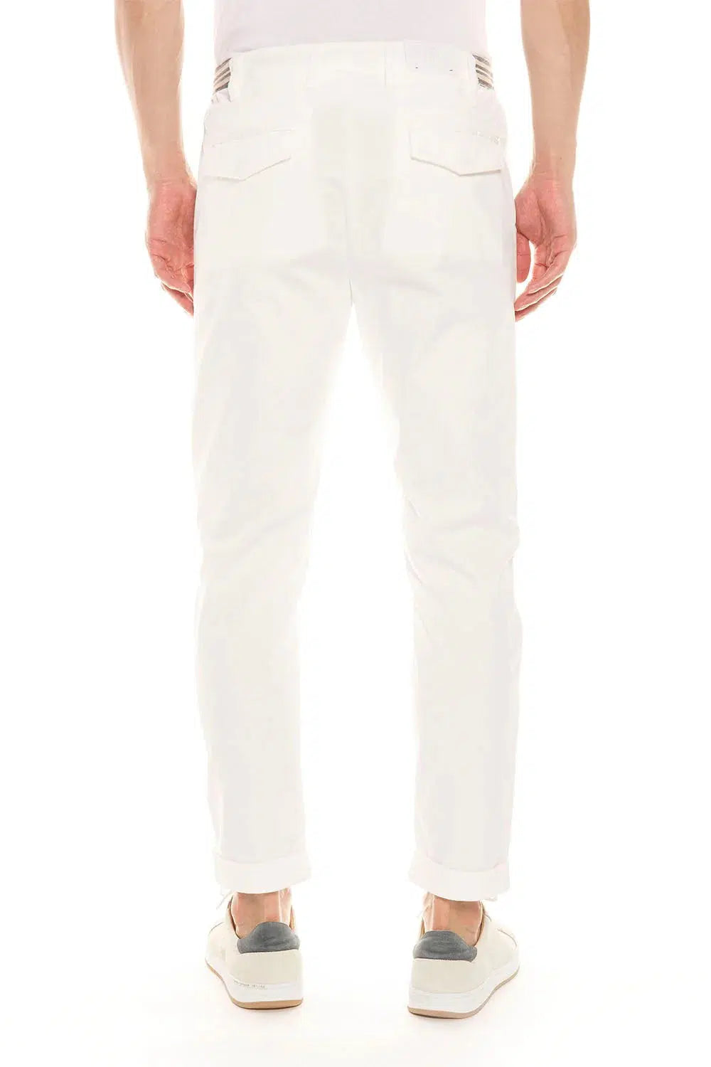ELEVENTY-Jogger Pants - White-