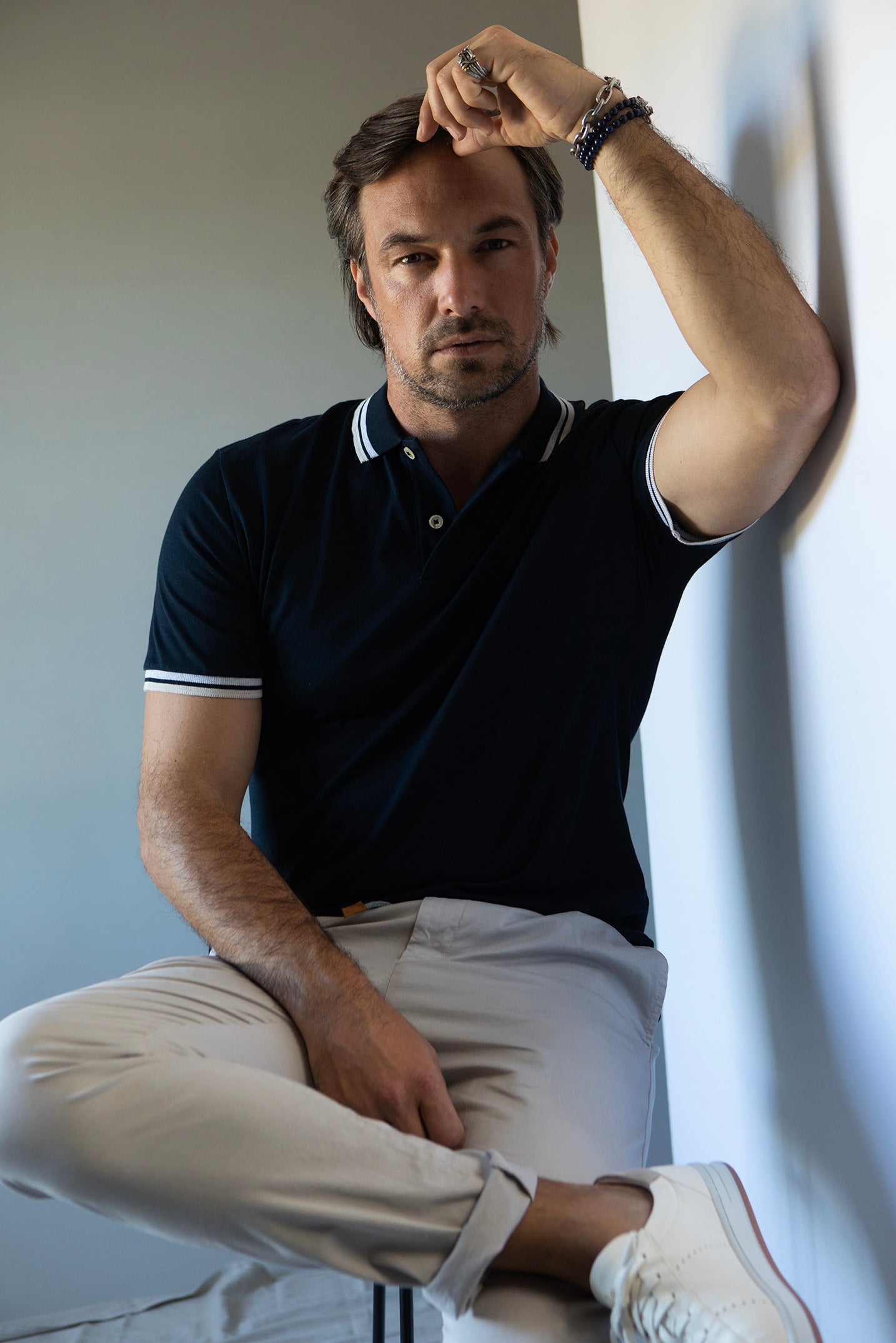 ELEVENTY-Short Sleeve Polo-