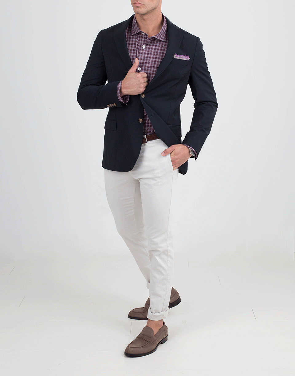 ELEVENTY-Check Plaid Shirt-