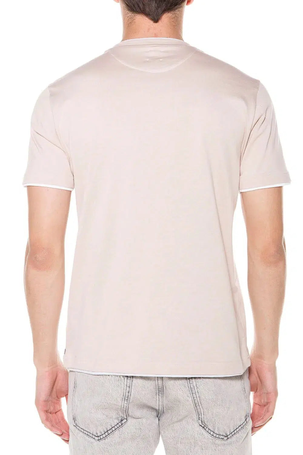 ELEVENTY-Round Neck T-Shirt - Cipria-