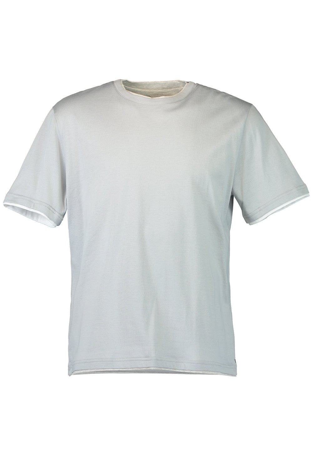 ELEVENTY-Round Neck T-Shirt - Denim-