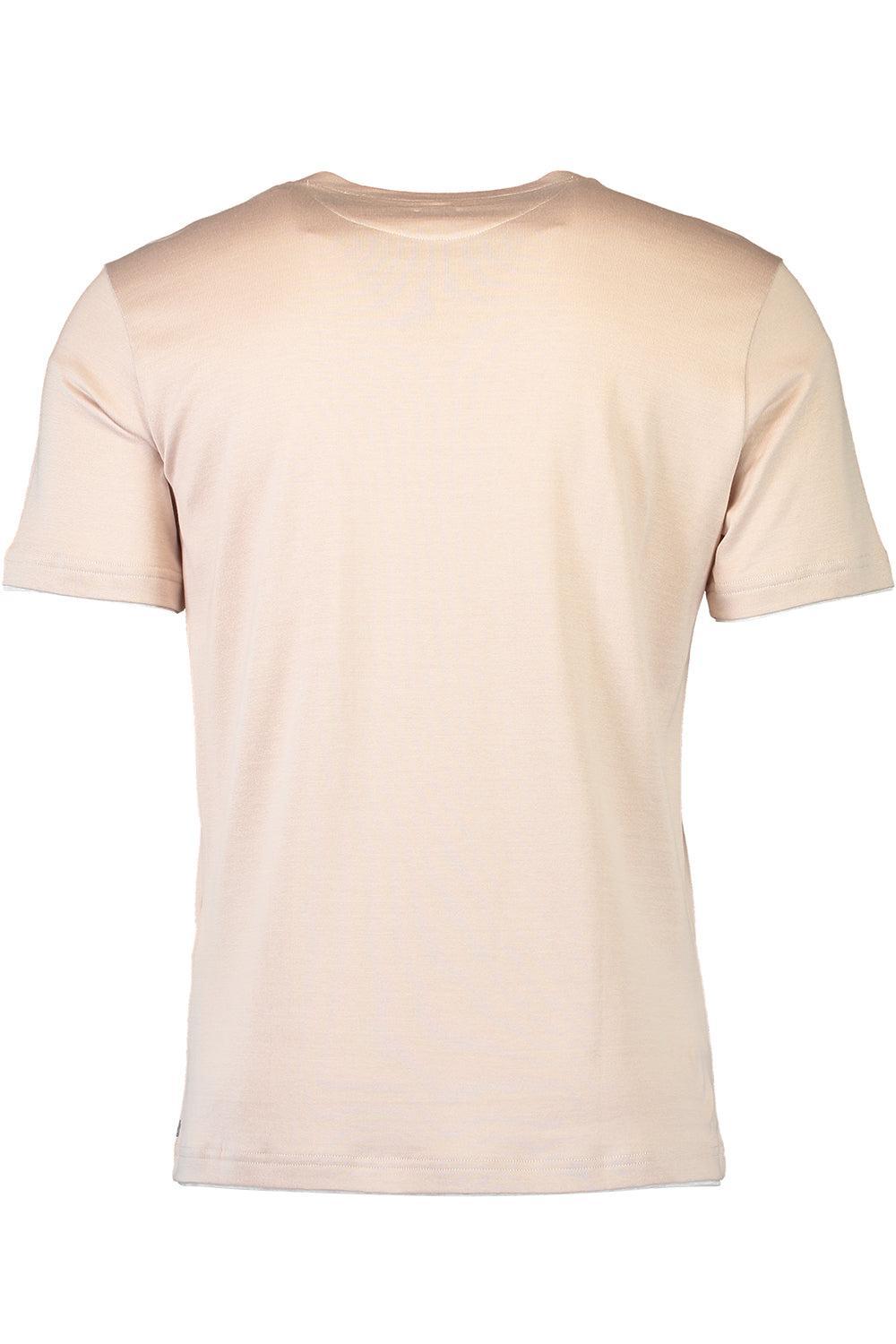 Crewneck Tee - Powder Light Grey-STRIPE-S-MENSCLOTHINGSHIRT-ELEVENTY