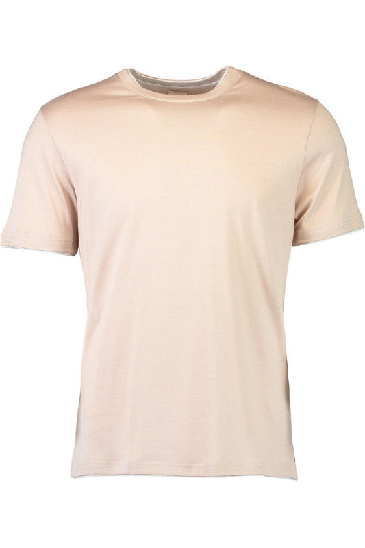 Crewneck Tee - Powder Light Grey-STRIPE-S-MENSCLOTHINGSHIRT-ELEVENTY