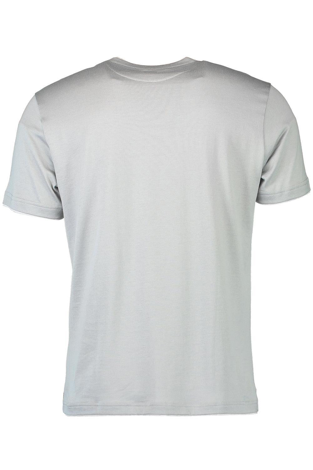 Crewneck Tee - Zucchero Light Grey-STRIPE-S-MENSCLOTHINGSHIRT-ELEVENTY