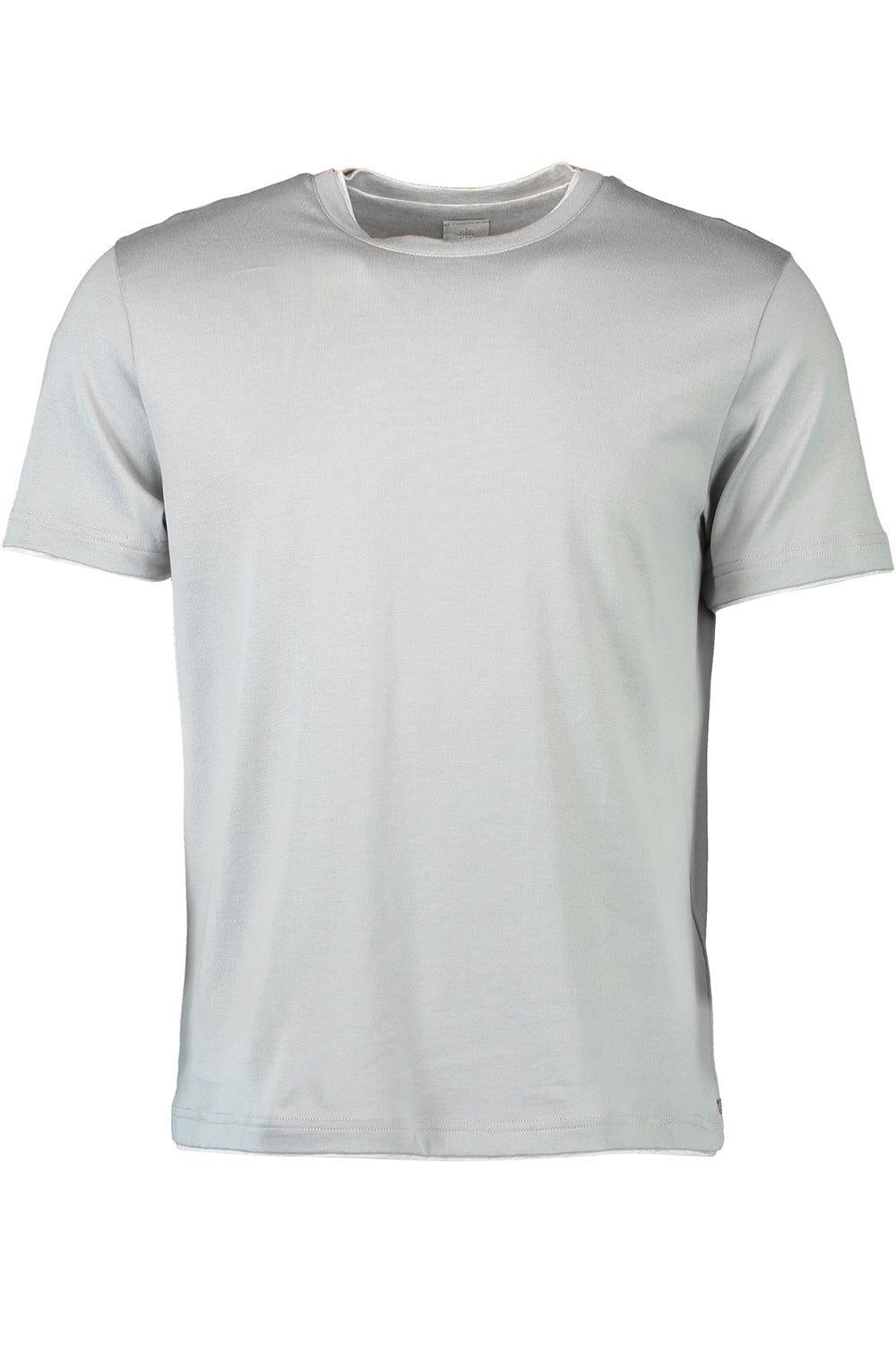 Crewneck Tee - Zucchero Light Grey-STRIPE-S-MENSCLOTHINGSHIRT-ELEVENTY