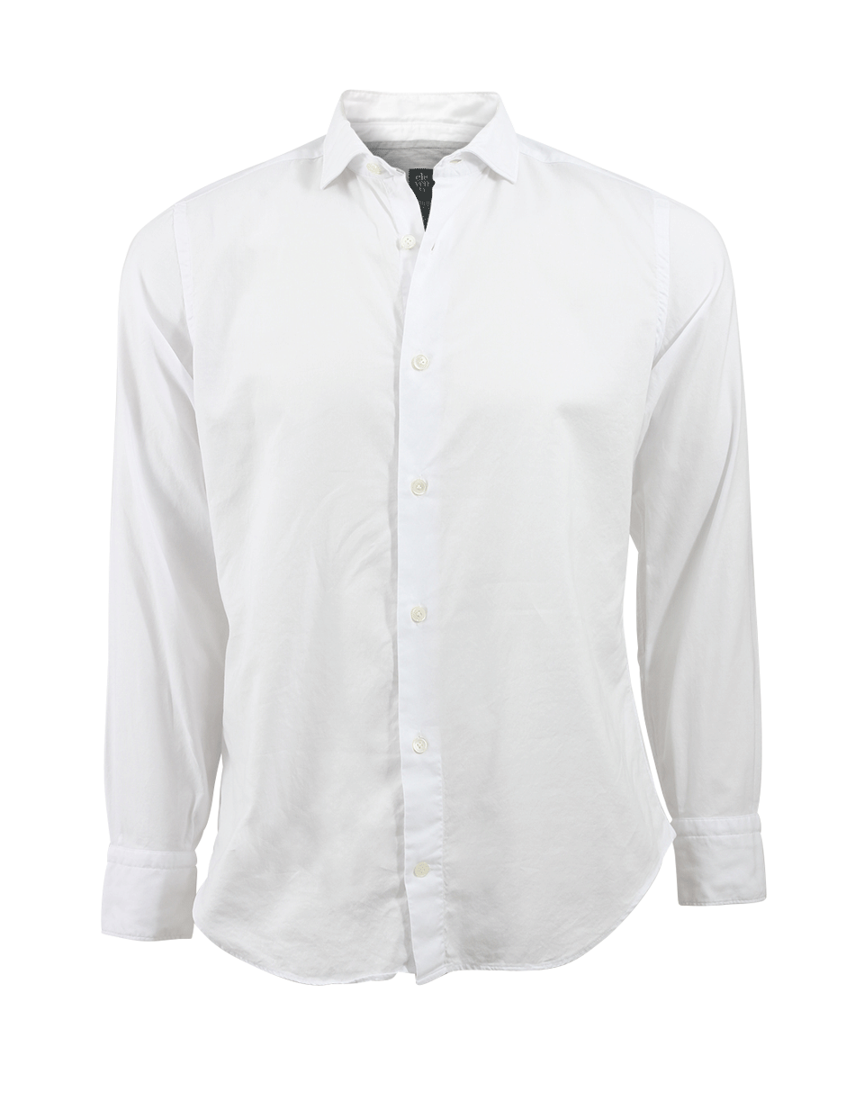 ELEVENTY-Washed Oxford Shirt-