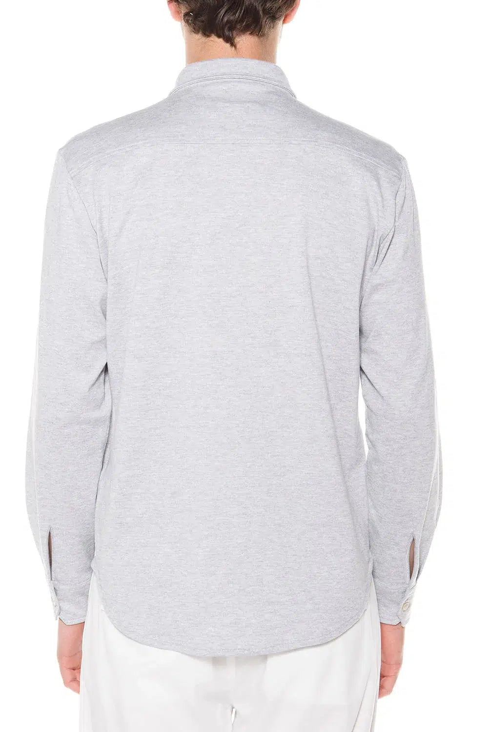 ELEVENTY-Long Sleeve Button Down Shirt - Zucchero-