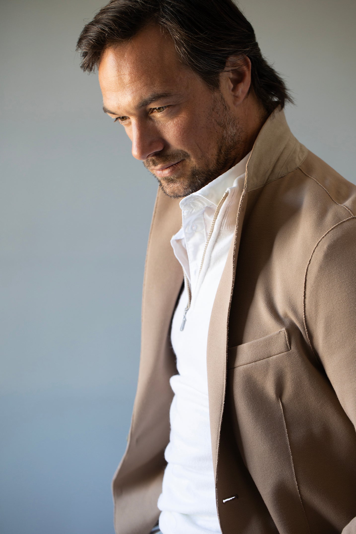 ELEVENTY-3/4 Zip Sweater-